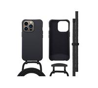 imoshion Coque arrière Color avec cordon amovible et MagSafe pour Apple iPhone 13 Pro - Noir