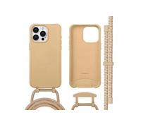 imoshion Coque arrière Color avec cordon amovible et MagSafe pour Apple iPhone 15 Pro Max - Nude