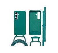 imoshion Coque arrière Color avec cordon amovible et MagSafe pour Samsung Galaxy S25 / S24 - Vert foncé
