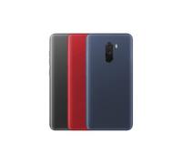 Coque Arriere Couvercle Cache Batterie pour Xiaomi PocoPhone F1 Poco Phone F1 avec Logo et Optique Photo Back Cover housing Rear Rouge Noir Bleu (Or)