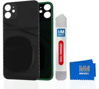 Coque Arrière De Batterie Compatible Avec Iphone 12-6,1"" Noir Avec Outil D'ouverture Et Adhésif