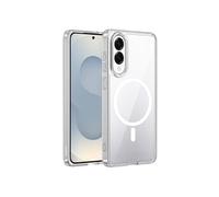 Coque arrière de protection avec MagSafe pour Samsung Galaxy S25 Edge - Transparent