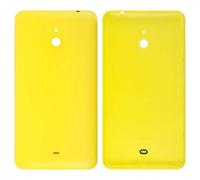 Coque arrière de rechange pour Nokia 1320 Lumia, jaune, avec bouton latéral.