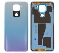 通用 Coque arrière de rechange pour Xiaomi Redmi Note 9 (blanc, avec bouton latéral, M2003J15SC, M2003J15SG, M2003J15SS)