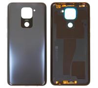 通用 Coque arrière de rechange pour Xiaomi Redmi Note 9, noir, avec bouton latéral, M2003J15SC, M2003J15SG, M2003J15SS