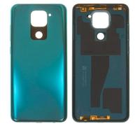 通用 Coque arrière de rechange pour Xiaomi Redmi Note 9 (vert, avec bouton latéral, M2003J15SC, M2003J15SG, M2003J15SS)