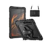 Coque arrière Defender XT pour Samsung Galaxy Tab S8 Plus / S7 Plus / S7 FE 5G - Noir