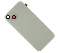 Coque Arrière D'iPhone 14 Plus En Verre De Caméra Chargement Sans Fil Blanc