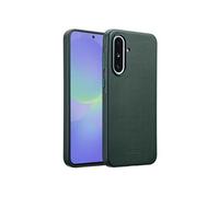 Coque arrière en cuir avec MagSafe pour Samsung Galaxy A36 / A56 - Cedar Green