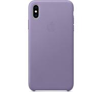 Coque arrière en cuir pour Apple iPhone Xs Max - Lila