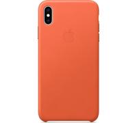 Coque arrière en cuir pour Apple iPhone Xs Max - Sunset