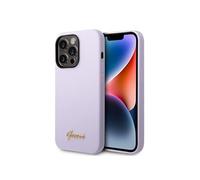 Guess Coque arrière en silicone & polycarbonate pour iPhone 14 Pro - Violet