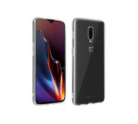 Coque et Film Protecteur - OnePlus - 6T - Silicone Transparent - Verre Trempé - Résistant aux Rayures