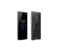 Coque Arrière + Film Verre Trempé écran pour Sony Xperia XZ3 Contour Transparent