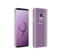 Coque Arrière + Film Verre Trempé Galaxy S9 Transparent