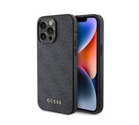Coque arrière - Guess - iPhone 15 Pro Max - Gris - Protection dorsale et latérale - Rigide
