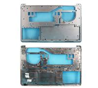 Coque arrière LCD pour Dell Inspiron 15-7537 7537 P36F,housse d'ordinateur portable argentée,coque astronomique,charnière,assistance de l'hypothèse,sans contact, Argenté