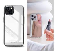 Coque arrière miroir Selencia pour iPhone 13 - Argent