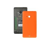 Coque arrière Nokia Solide Couleur en plastique de la batterie remplacement couverture Microsoft Lumia 535 Orange