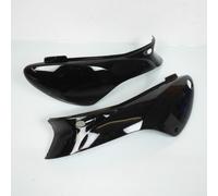Coque arrière P2R pour Scooter Peugeot 50 Squab Paire noir brillant Neuf
