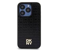 Coque Arrière pour iPhone 14 Pro Max Compatible MagSafe DKNY Noir