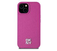 Coque Arrière pour iPhone 15 Compatible MagSafe DKNY Rose