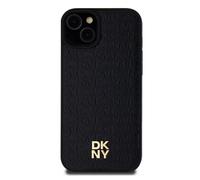 Coque Arrière pour iPhone 15 Plus Compatible MagSafe DKNY Noir