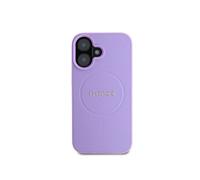 Coque Arrière pour iPhone 16 à Texture Grainé MagSafe Violet