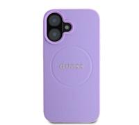 Coque Arrière pour iPhone 16 à Texture Grainé MagSafe Violet