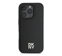 Coque Arrière pour iPhone 16 Pro Max Compatible MagSafe DKNY Noir