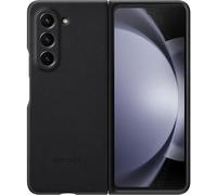 Coque Arrière Samsung Galaxy Z Fold5 En Cuir Écologique - Graphite Noir