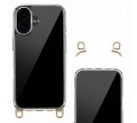 Coque arrière Selencia avec crochet amovible Apple iPhone 16 - Transparente