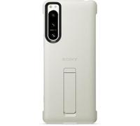 Coque arrière Sony Xperia 5 IV avec support - XQZ-CBCQ/GENG Étui gris mince et protecteur, antichoc durable avec béquille intégrée