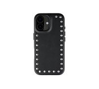 Selencia Coque arrière Studs pour Apple iPhone 17 - MagSafe - Velvet Black