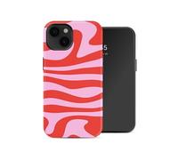 Selencia Coque arrière Vivid avec MagSafe pour Apple iPhone 14 - Dream Swirl Pink