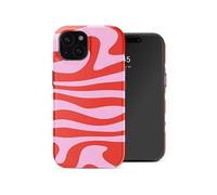 Selencia Coque arrière Vivid avec MagSafe pour Apple iPhone 15 - Dream Swirl Pink