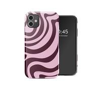 Coque arrière Vivid pour iPhone 11 - Wavy Swirl Pink Plum