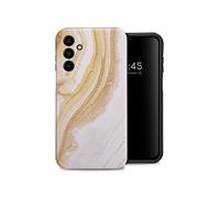Selencia Coque arrière Vivid pour Samsung Galaxy A15 (5G/4G) - Chic Marble Gold
