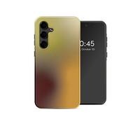 Selencia Coque arrière Vivid pour Samsung Galaxy S24 FE - Gradient Olive Dust