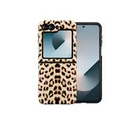 Selencia Selencia Coque arrière Vivid Samsung Galaxy Z Flip 6 / Flip 7 FE Wild Leo Multicolore