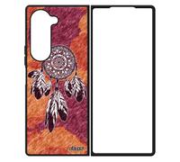 Coque Attrape Reve Samsung Z Fold 6 Silicone Inca Artiste 4g Telephone Capteur De Receveur De Accessoire Etui Metal Mandala Galaxy