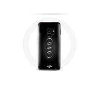 Coque - Audi - Galaxy S9 - Rigide - Noir - Logo