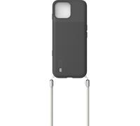 Coque Aurora A30 + bandoulière Graphite Noir