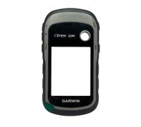 Coque avant compatible avec Garmin eTrex 30/30x/20/20X/10/10X Series Coque avant avec boutons en verre - Housse de rechange de réparation manuelle (gris, eTrex 20x)