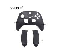 Coque avant de remplacement noire pour manette Xbox Series S X, plaque frontale personnalisée, face