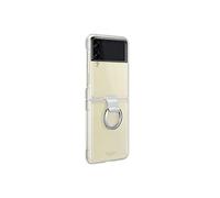Coque avec anneau Transparent pour Samsung Galaxy Z Flip 3