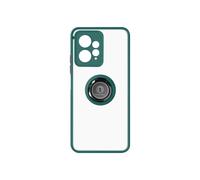 Coque avec bague - AVIZAR - Xiaomi Redmi Note 12 4G - Vert - PC+gel silicone - Bague support vidéo, compatible magnétique