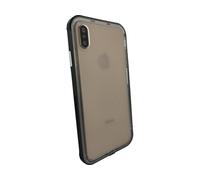 Coque avec bumper pour iPhone XS Max - Translucide / Noir - Novodio