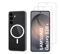 Coque avec Cercle magnétique pour Samsung Galaxy S26 PLUS et 2 Verres Trempé Film Protection Ecran Phonillico®