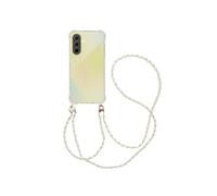 imoshion Coque avec dragonne + bracelet - Perles pour Samsung Galaxy A36 - Transparent